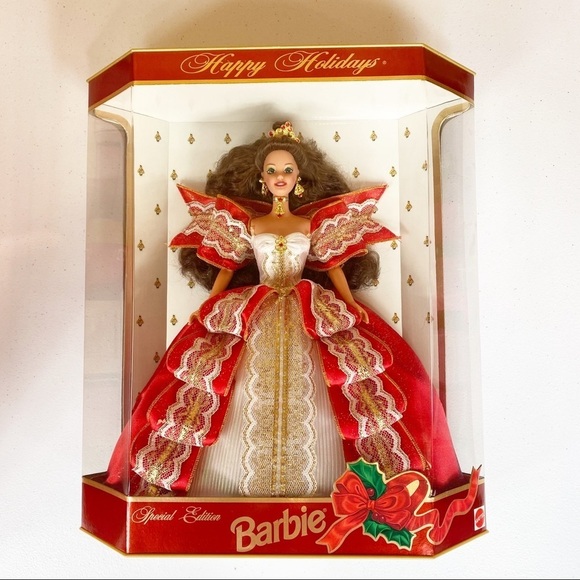 NEW Happy Holidays Barbie 1997 Special Edition